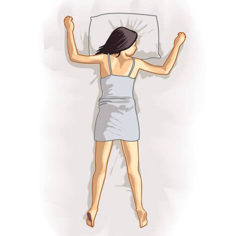 Чи корисна поза для сну на животі?